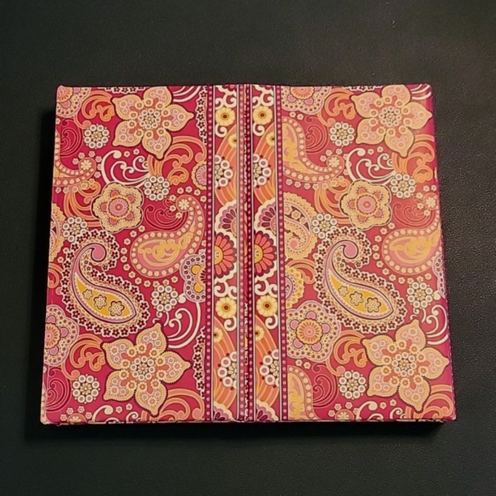 Vera Bradley Duly Noted Desk Set - Raspberry Fizz